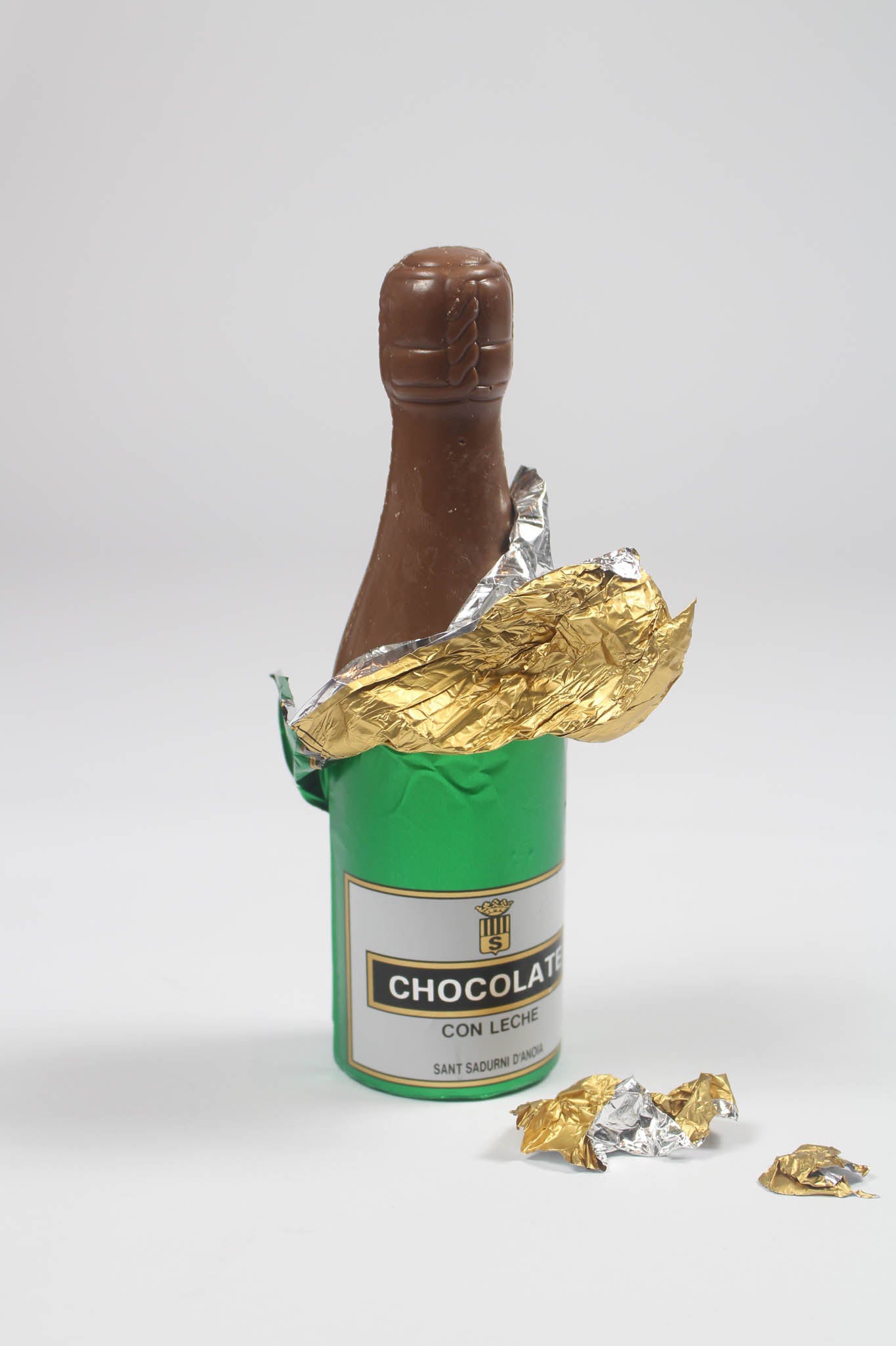 Chocolate Champagne Bottle