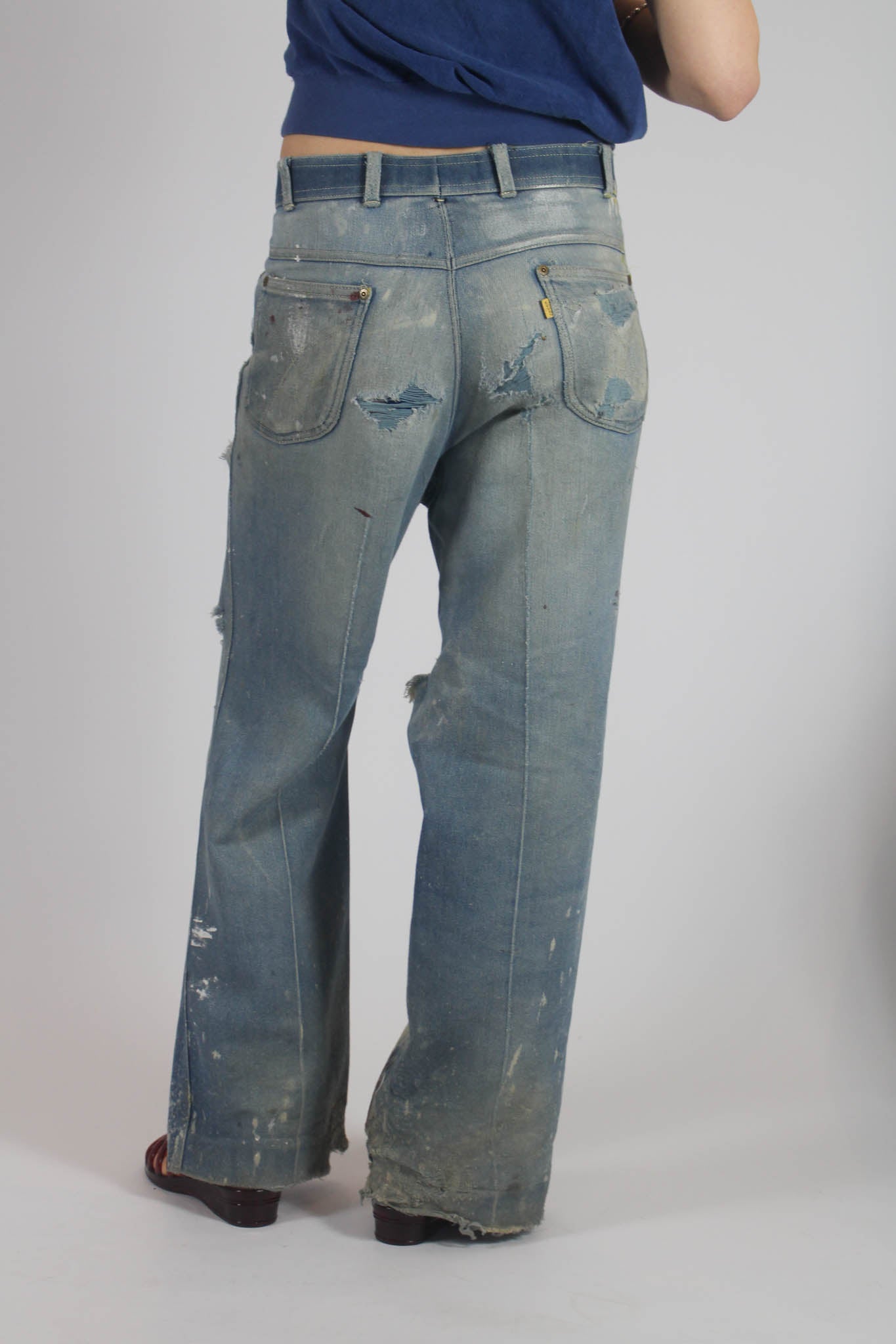 ARCHIVE SALE ITEM Distressed Levi Baggy Jeans