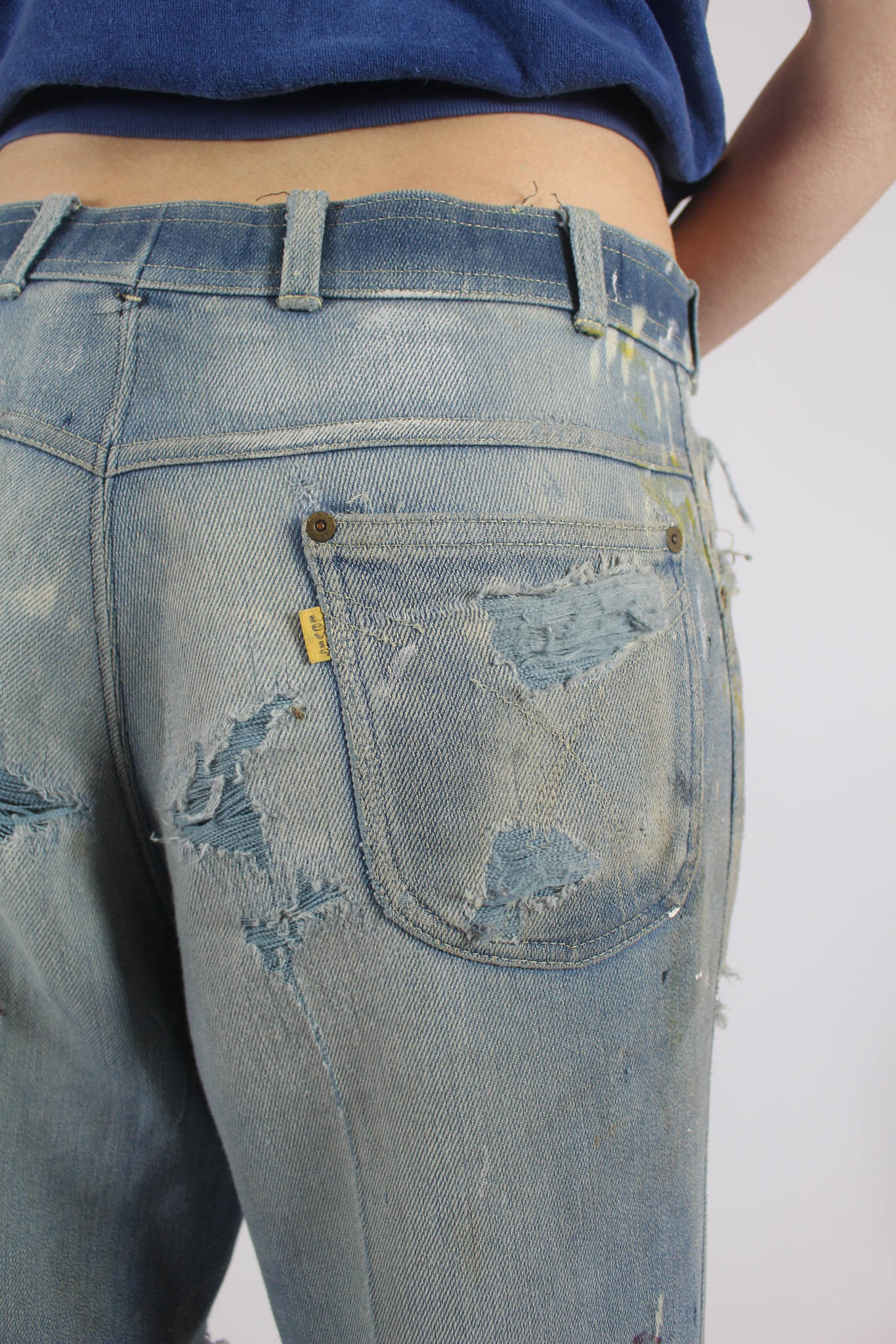 ARCHIVE SALE ITEM Distressed Levi Baggy Jeans