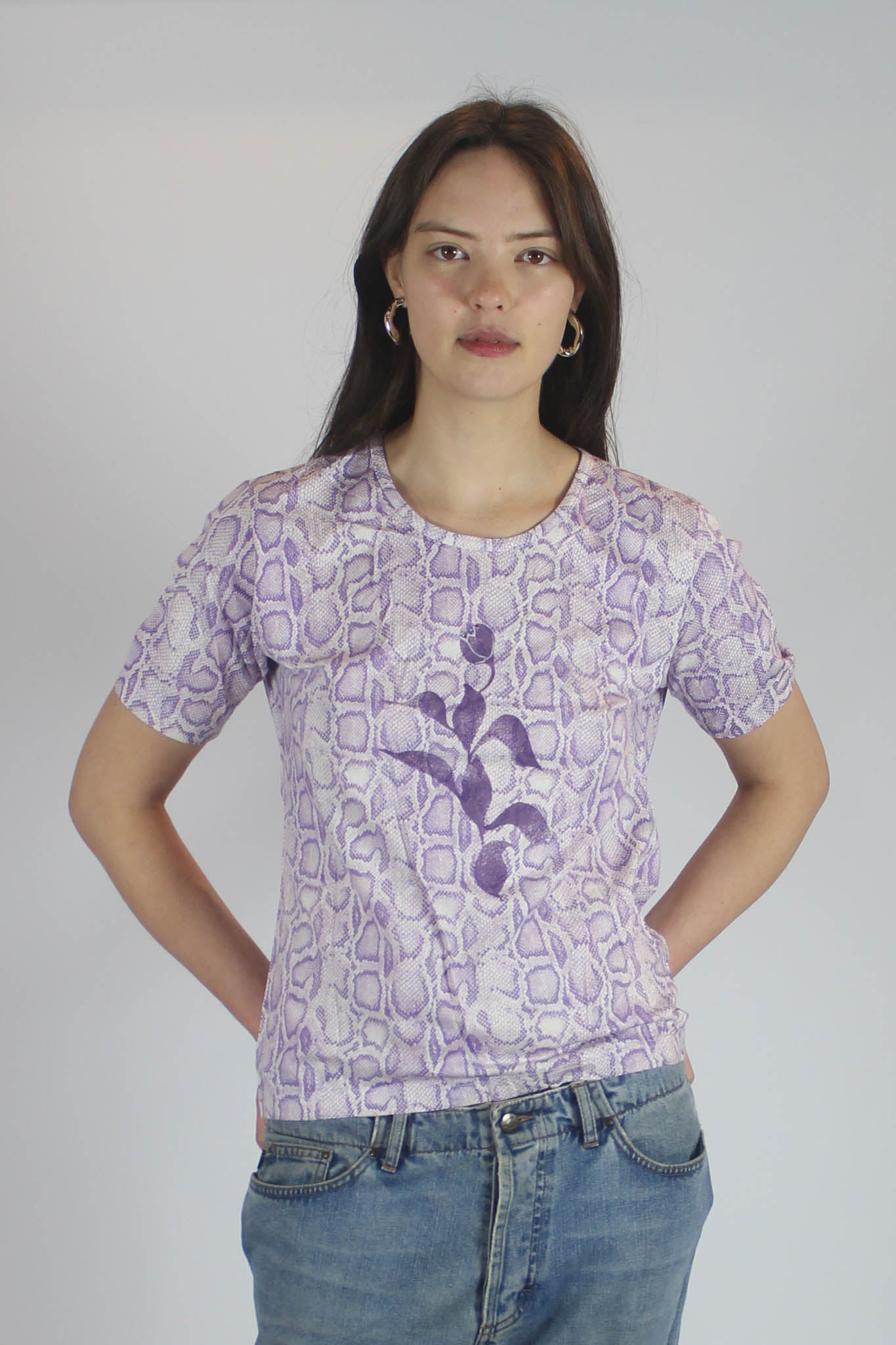 ARCHIVE SALE ITEM Y2K Snake Print T-shirt