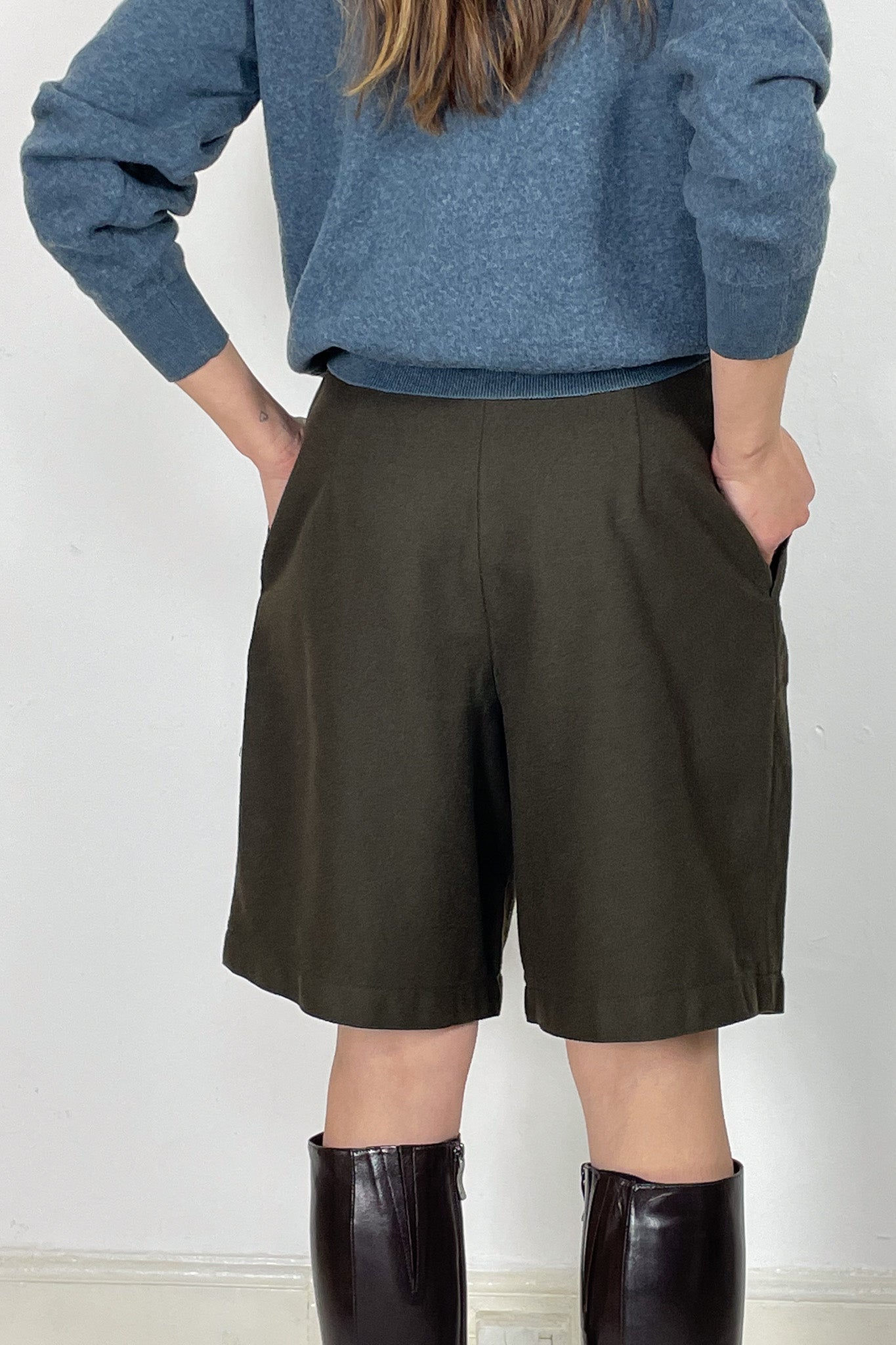 1980s Never Worn Wool Shorts