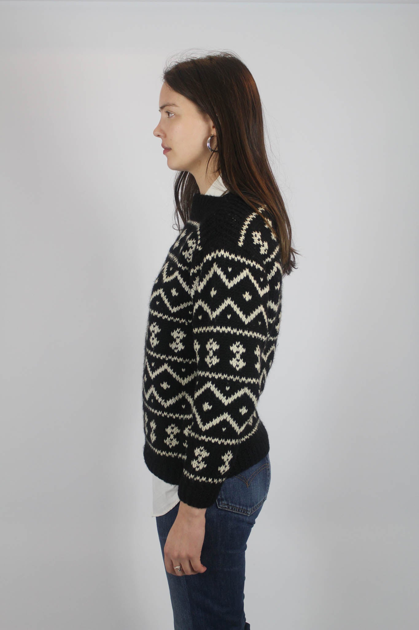 Hand Knitted Wool Jumper