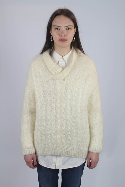 Hand Knitted Mohair Jumper