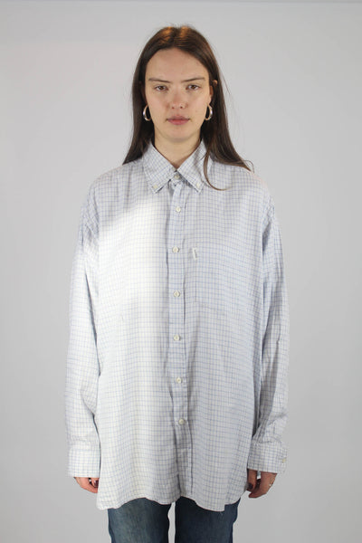 Blue Check Valentino Jeans Shirt