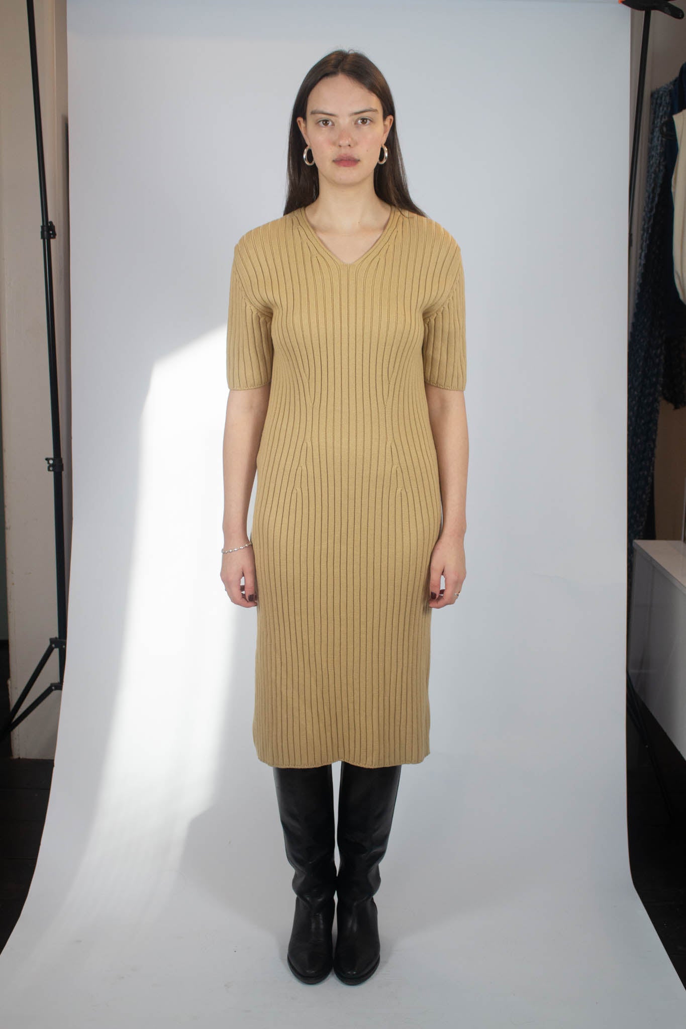 ARCHIVE SALE ITEM Ribbed Knitted Dress