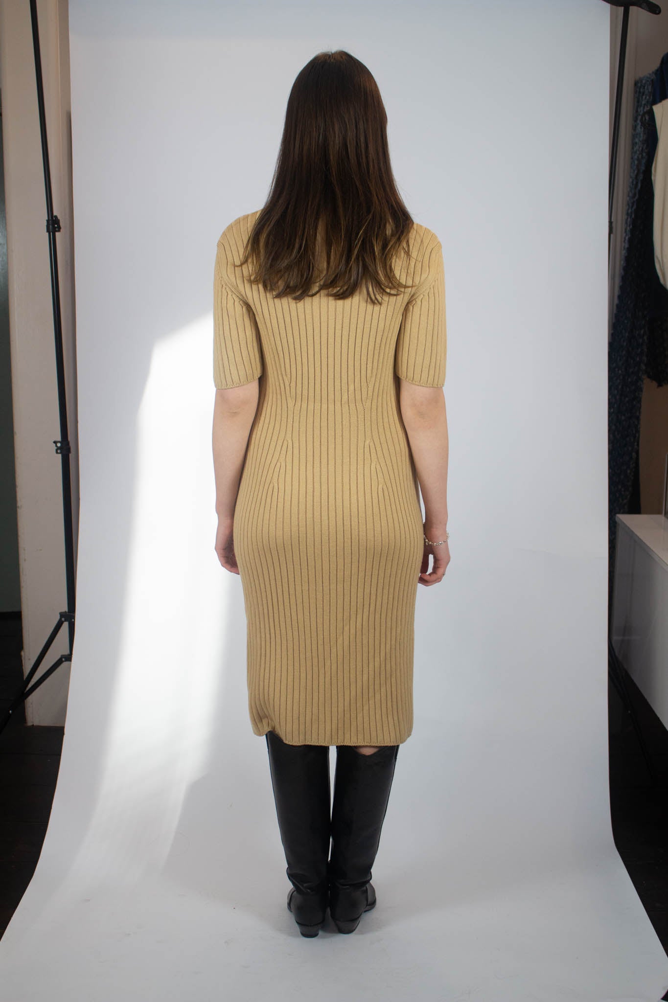 ARCHIVE SALE ITEM Ribbed Knitted Dress