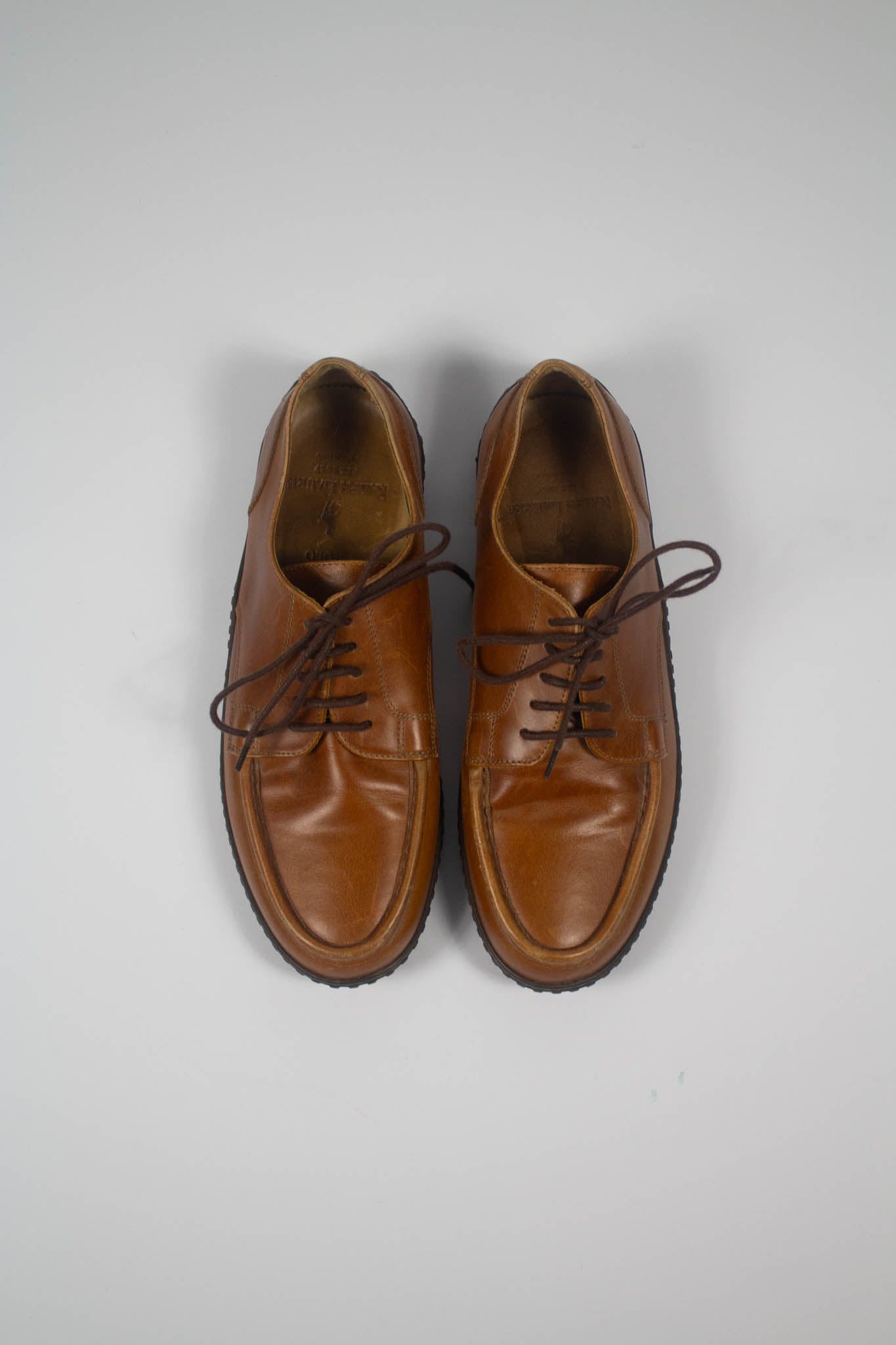 ARCHIVE SALE ITEM Polo Ralph Lauren Crepe Sole Leather Shoes