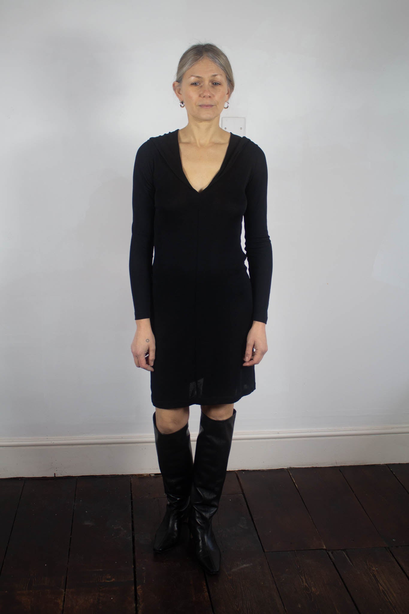 John Richmond Hooded Dress