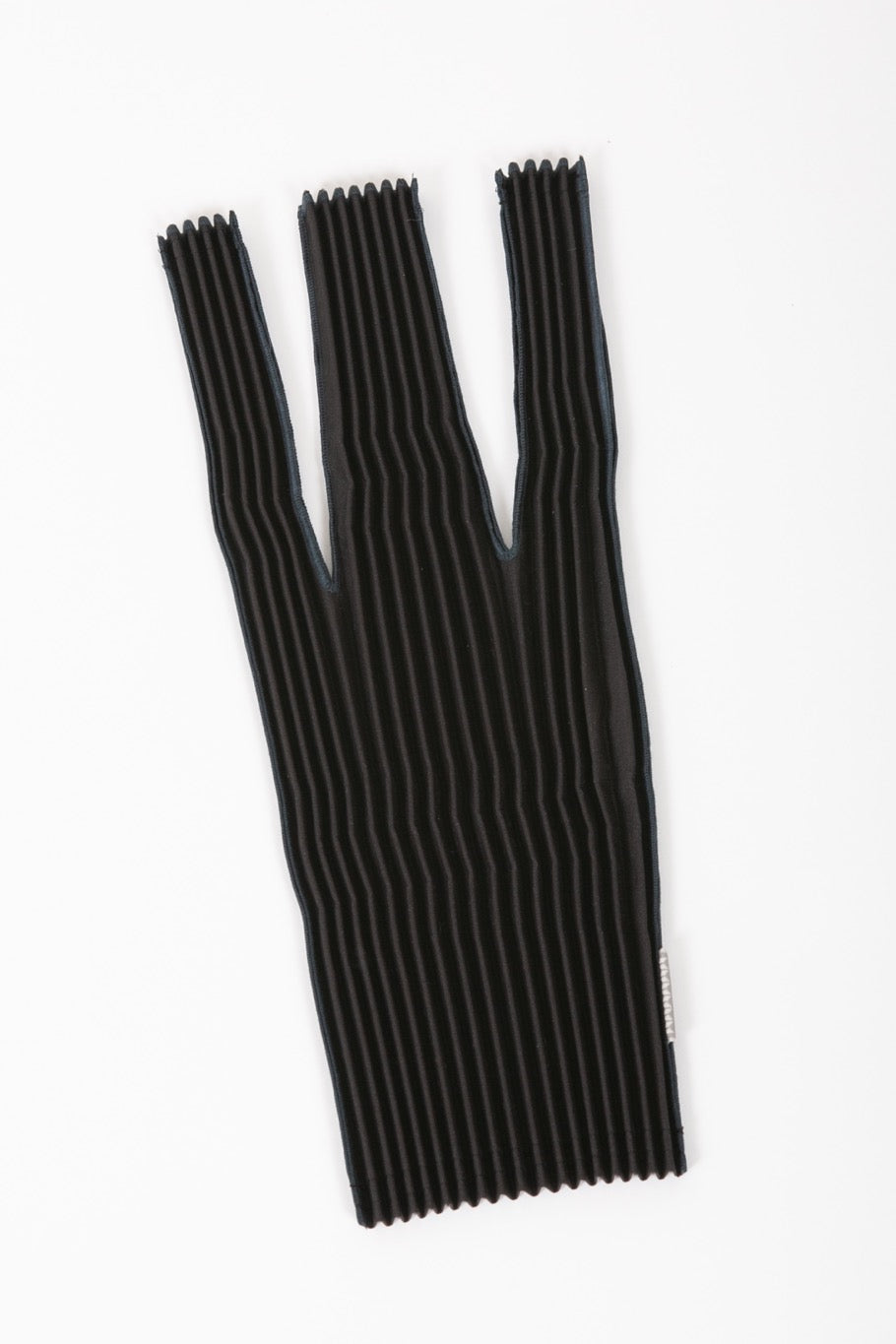 Black Mini Pleco Pleated Bag
