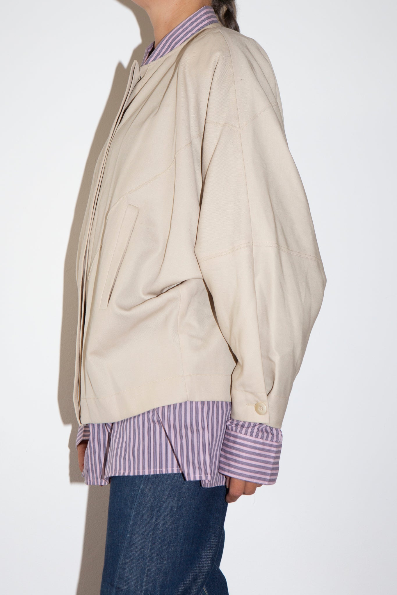 Krizia Poi Wool Bomber