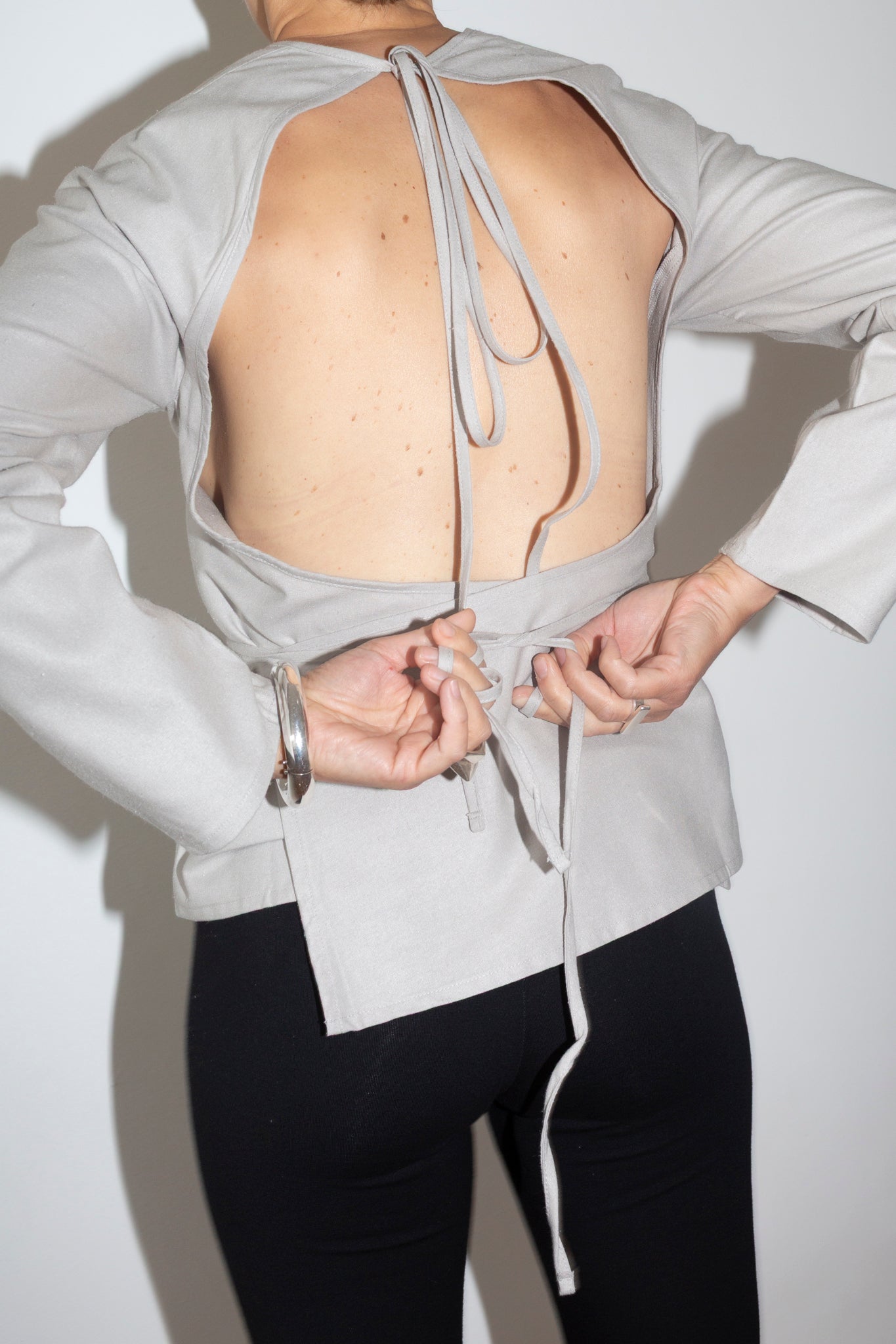Baserange Long Sleeve Apron Top