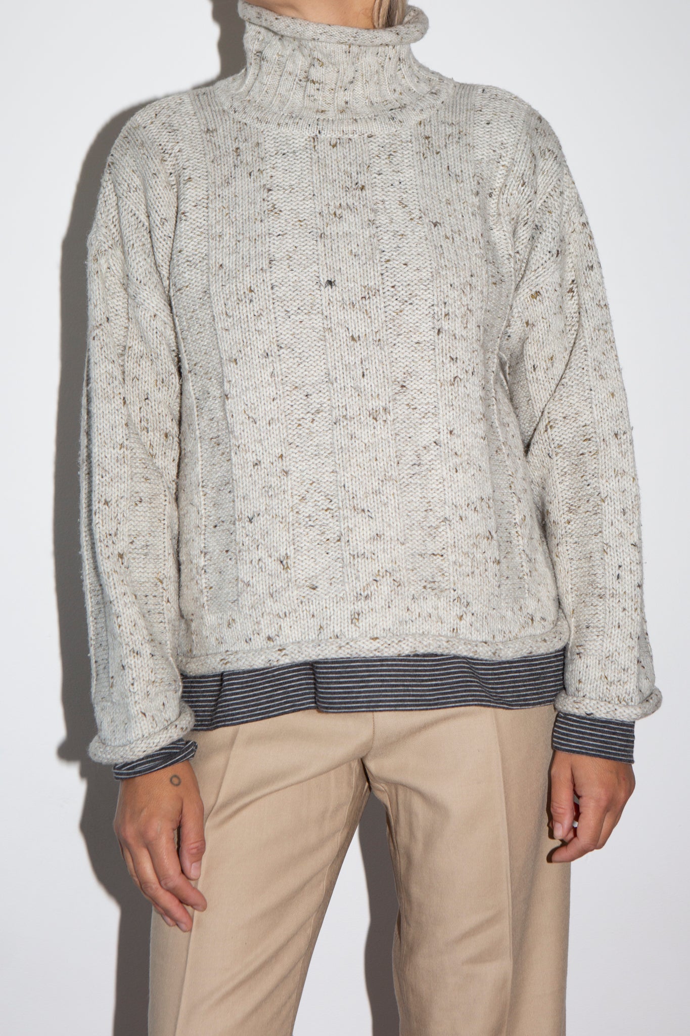 Roll Hem Jumper