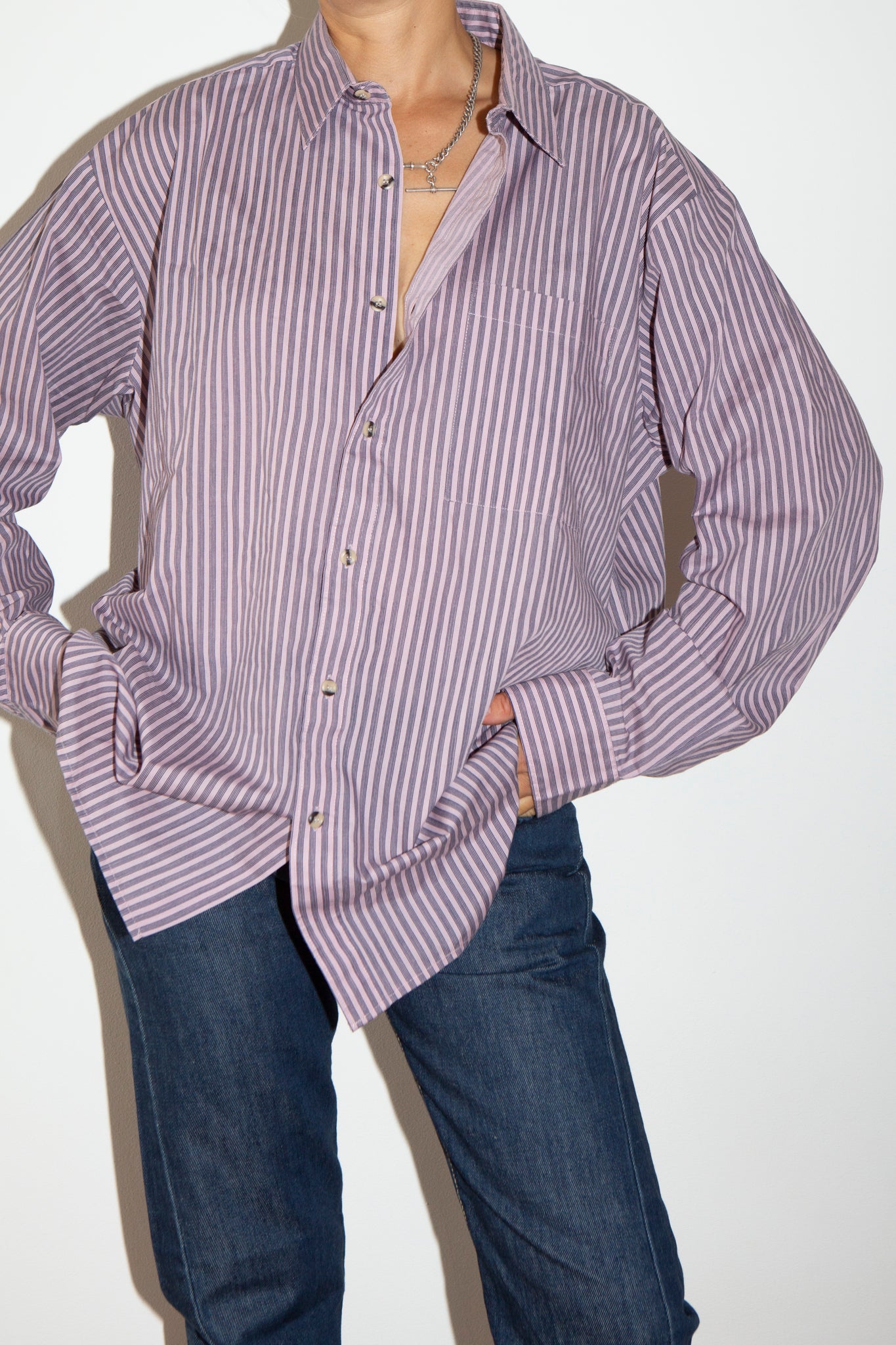 Cotton Stripe Shirt