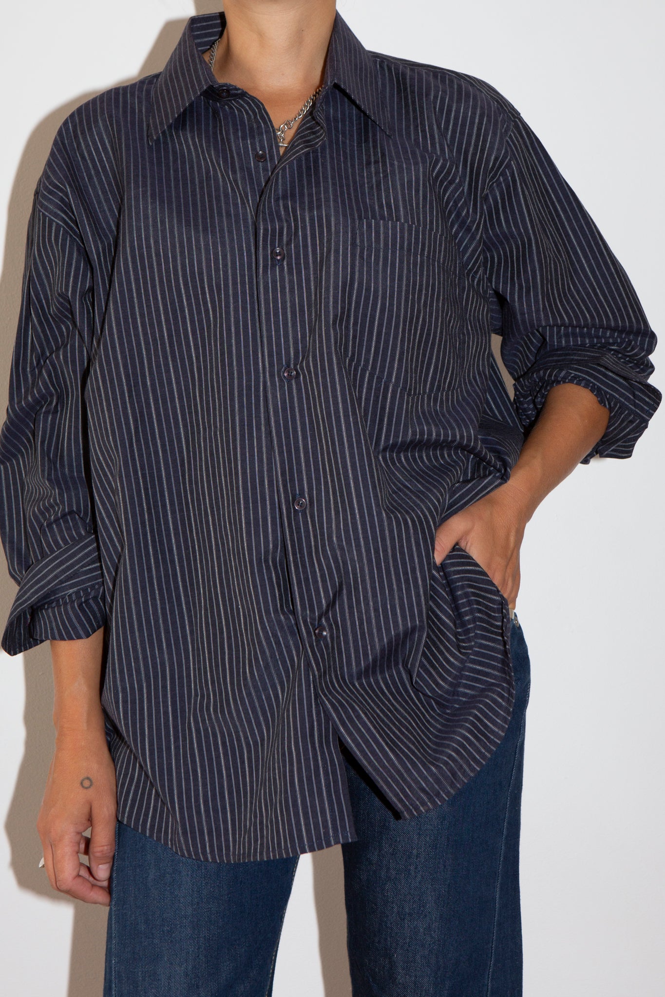 Cotton Stripe Shirt