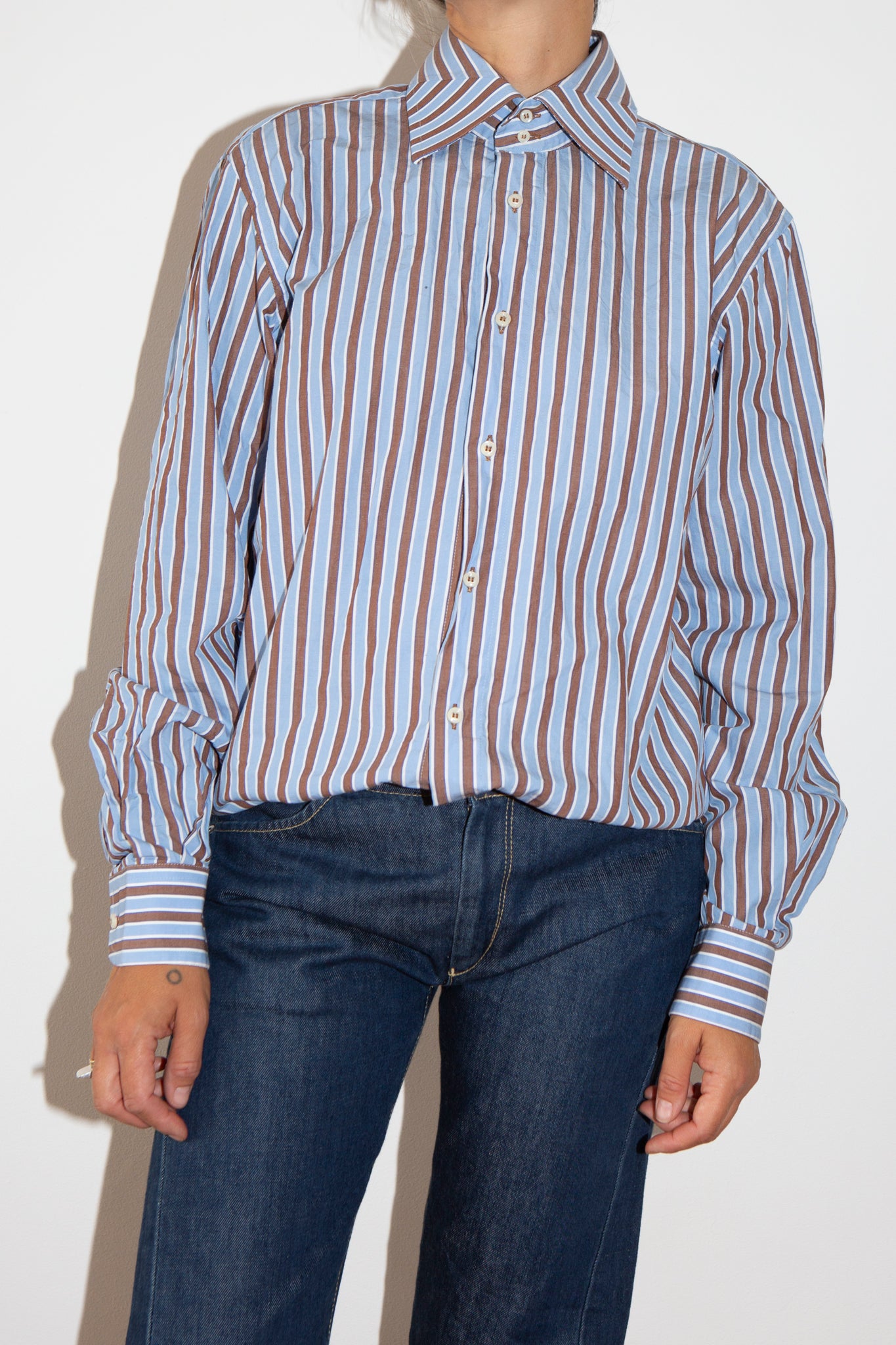 Cotton Stripe Shirt