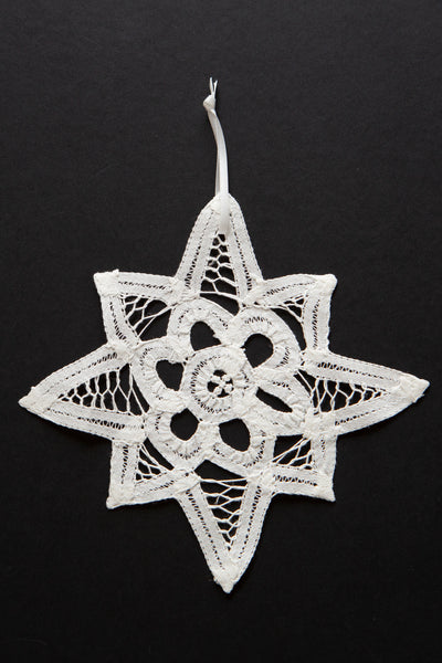 Lace Wishing Star Decoration