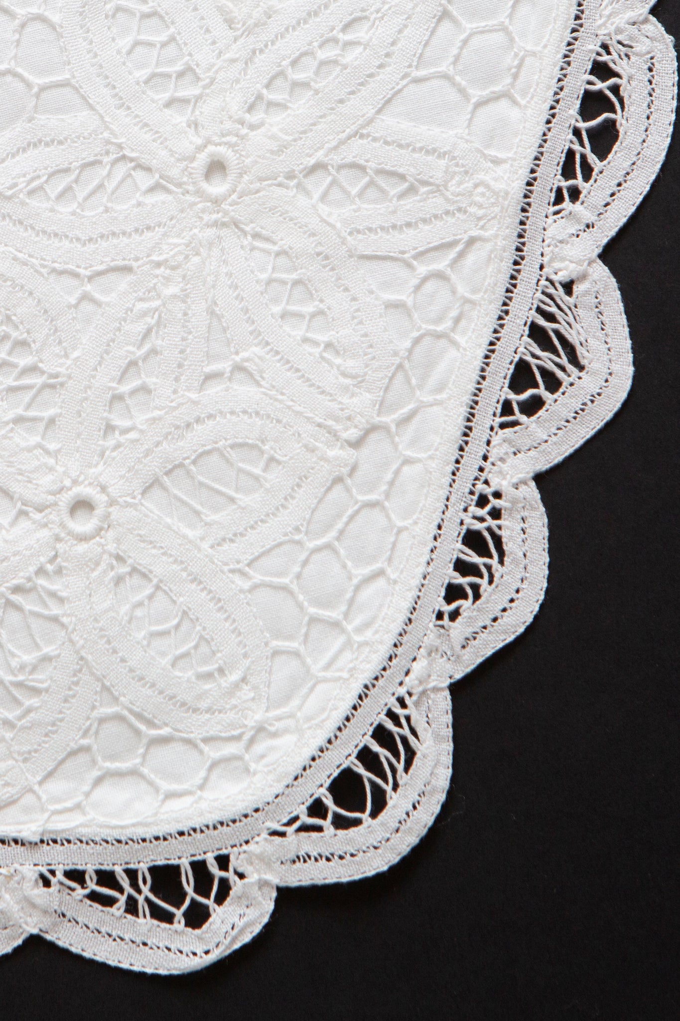 Lace Christmas Stocking