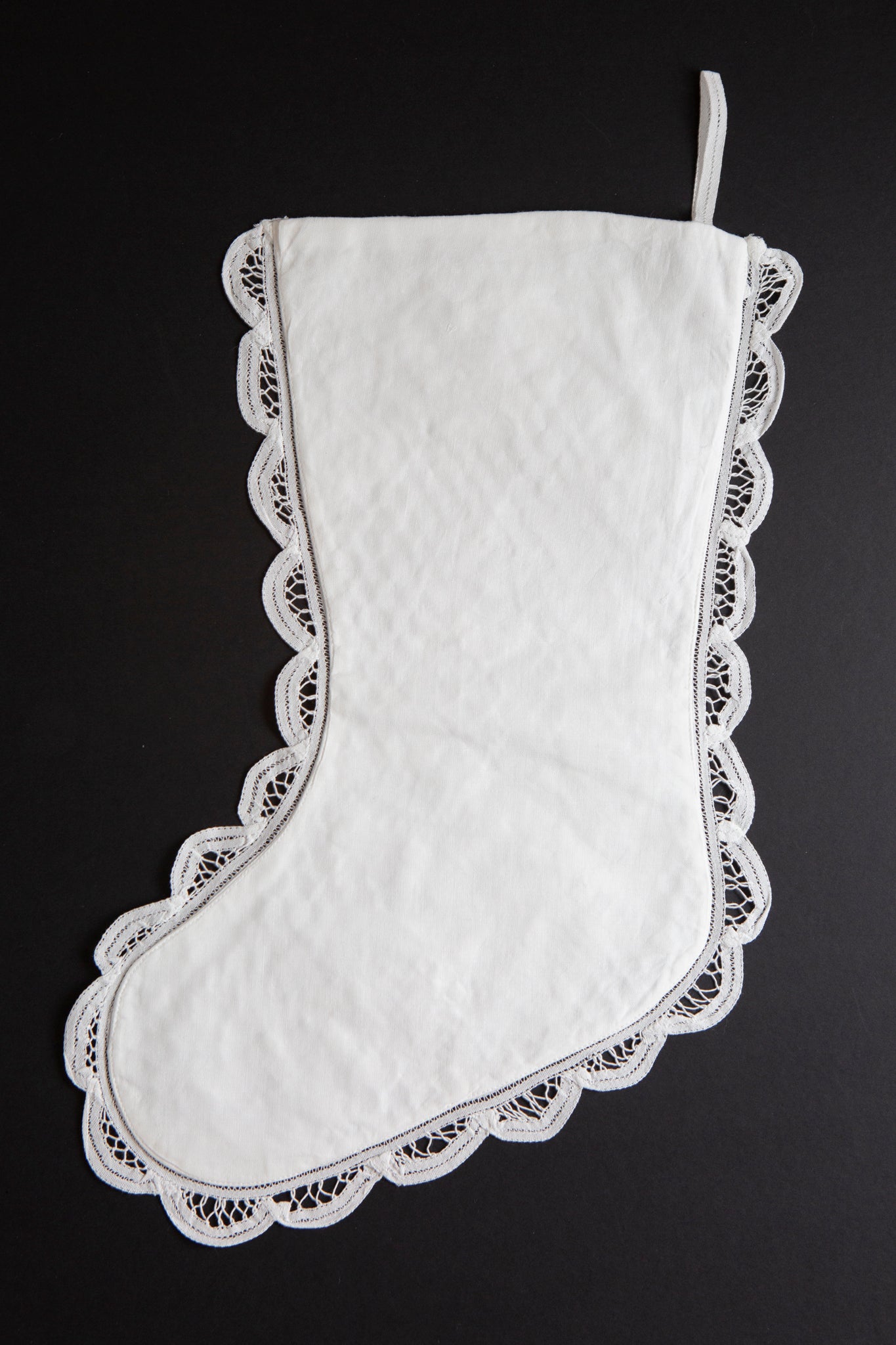 Lace Christmas Stocking