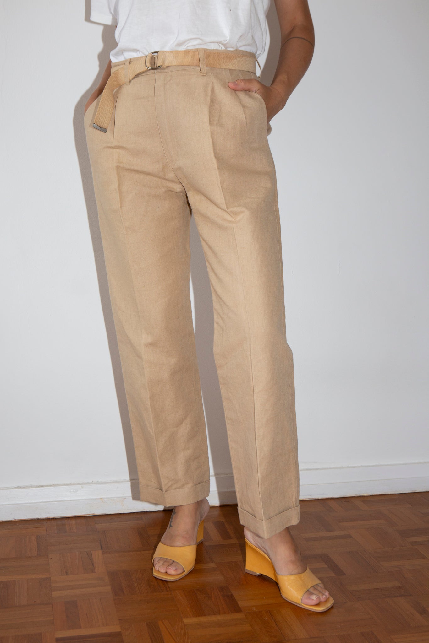 Tailored Linen Trousers