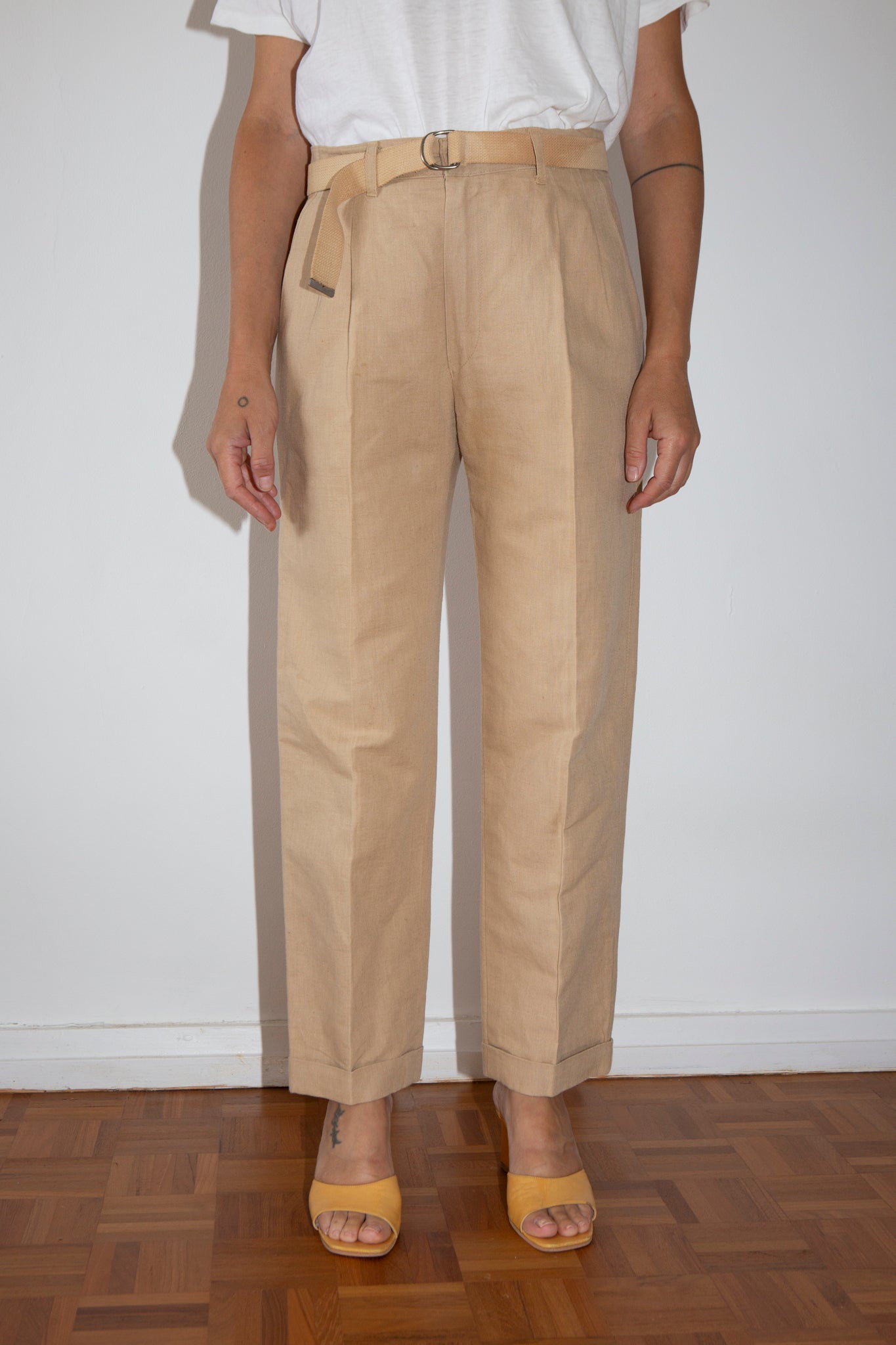 Tailored Linen Trousers