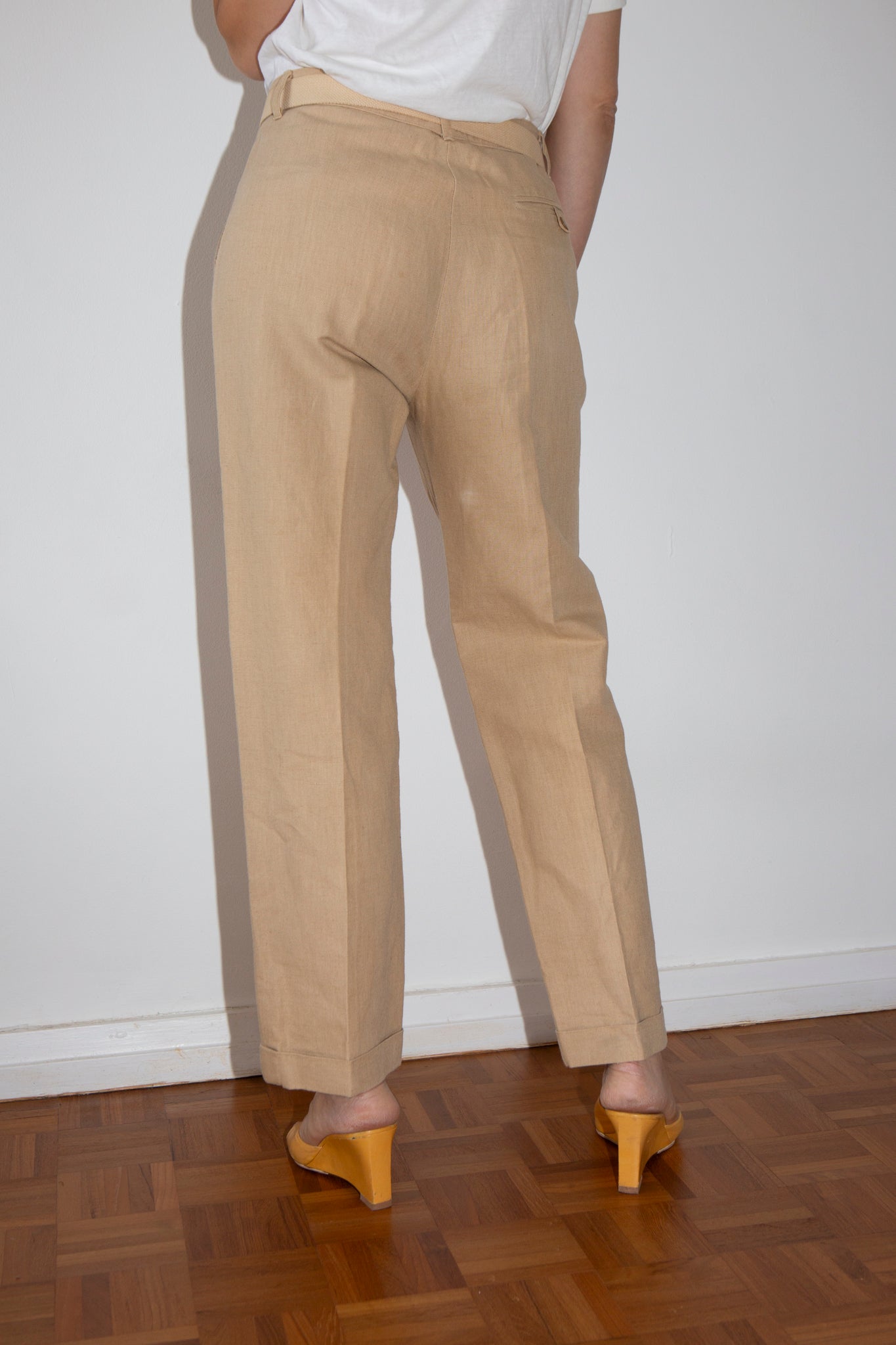 Tailored Linen Trousers