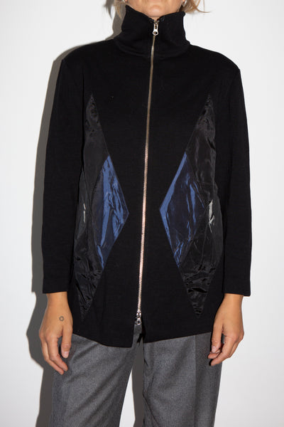 Wool Funnel Neck