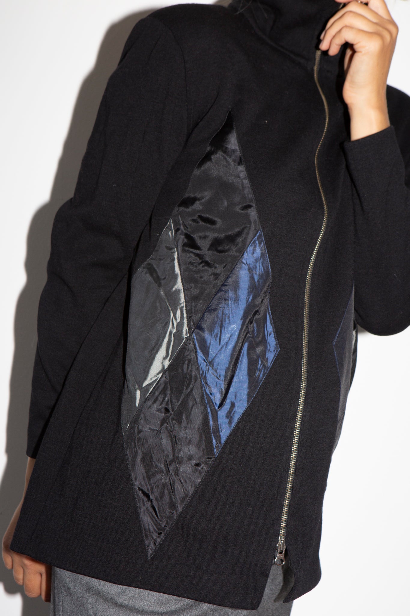 Wool Funnel Neck