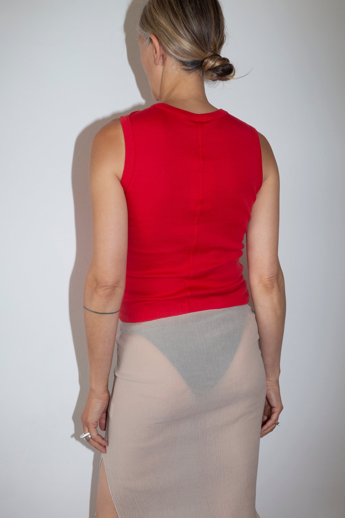 Calomel Mallki Tank - Red
