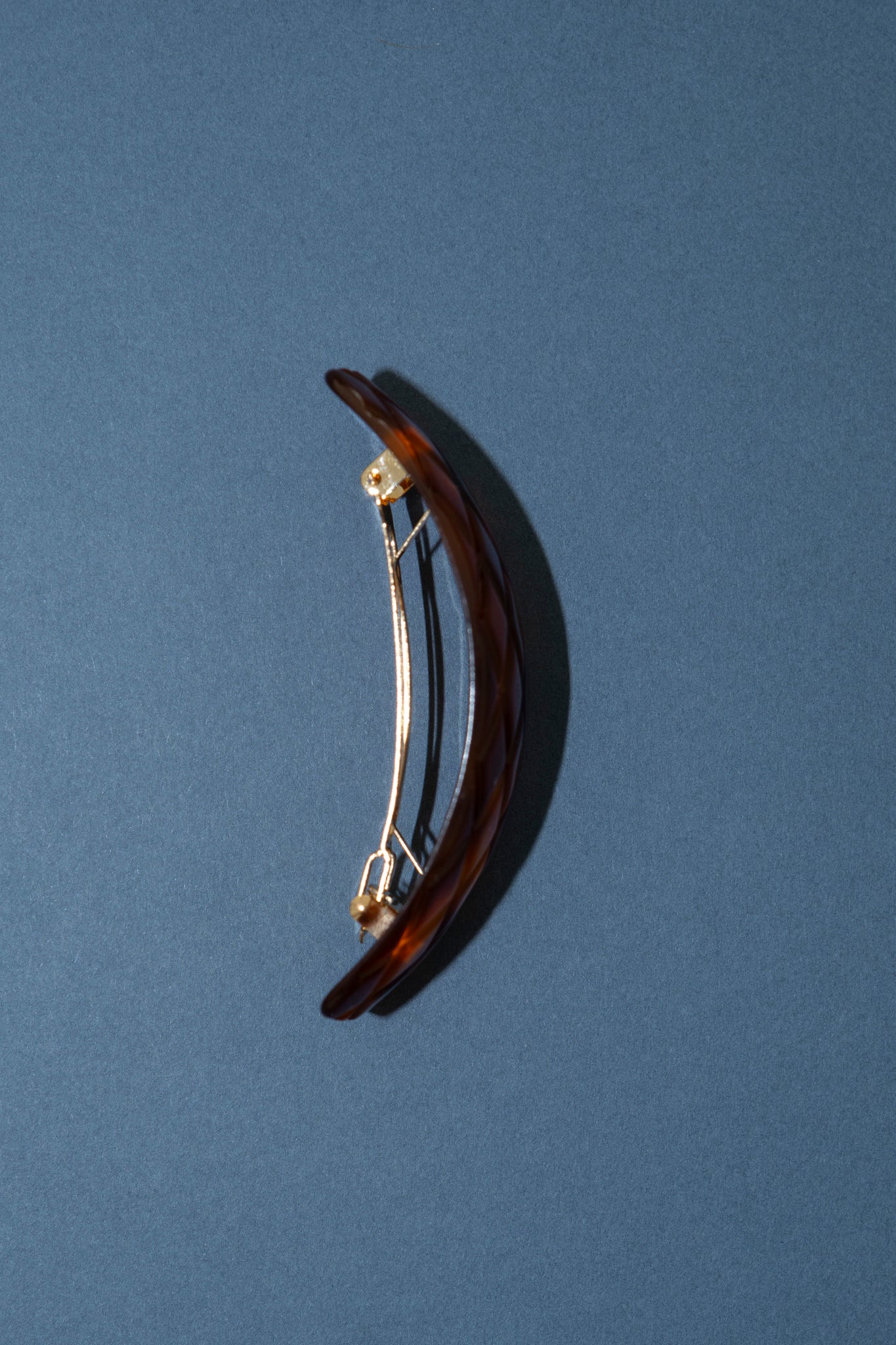 Tortoiseshell Quilted Barrette