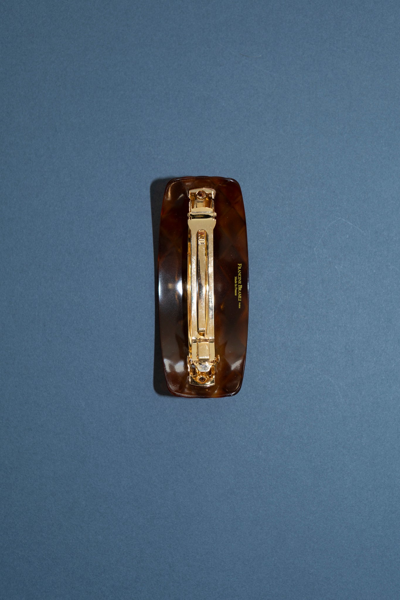 Tortoiseshell Quilted Barrette