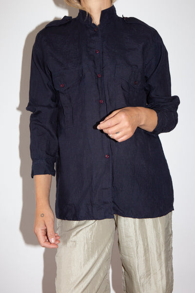 Linen Utility Shirt