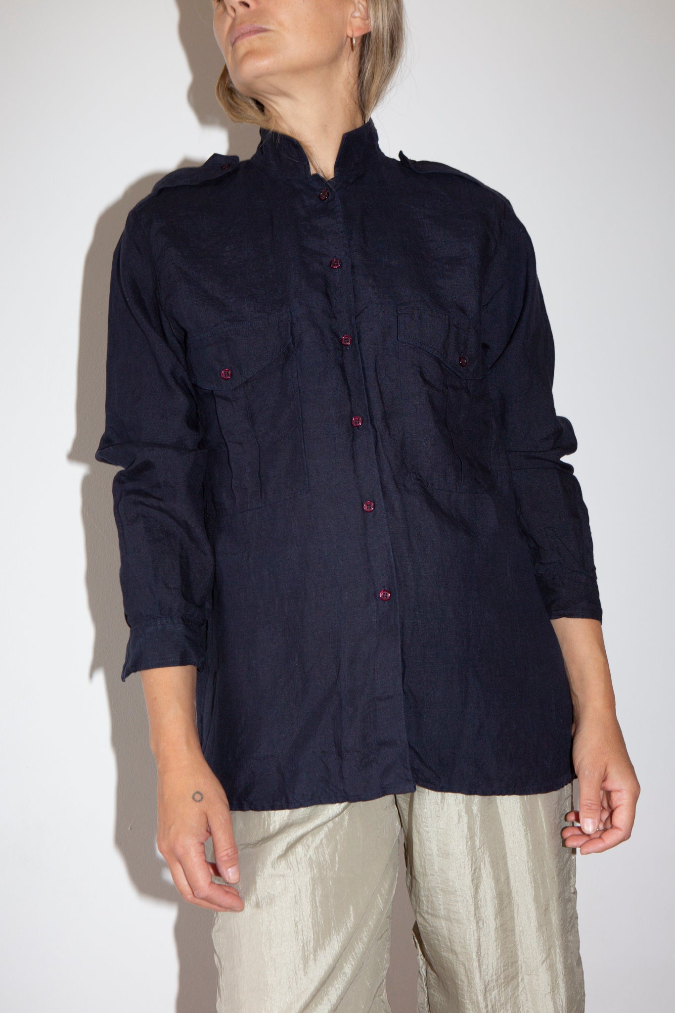 Linen Utility Shirt