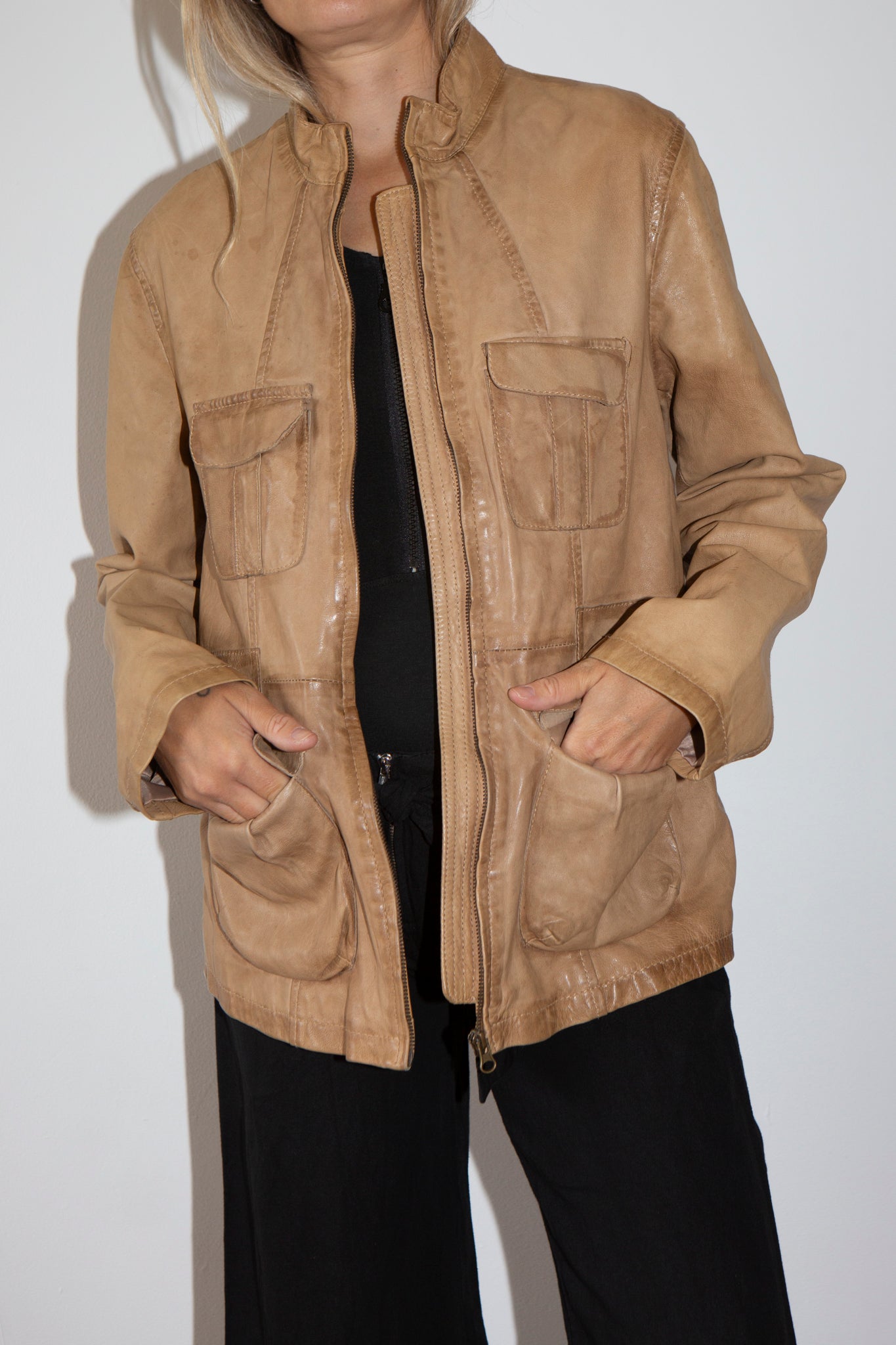 Safari Leather Jacket