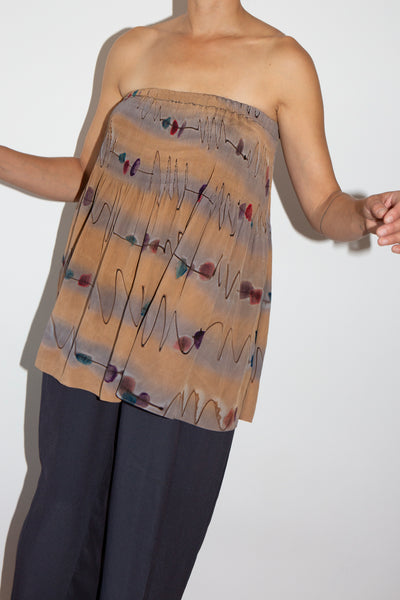 Micro Pleat Top