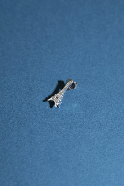 Single Novelty Eiffel Tower Stud