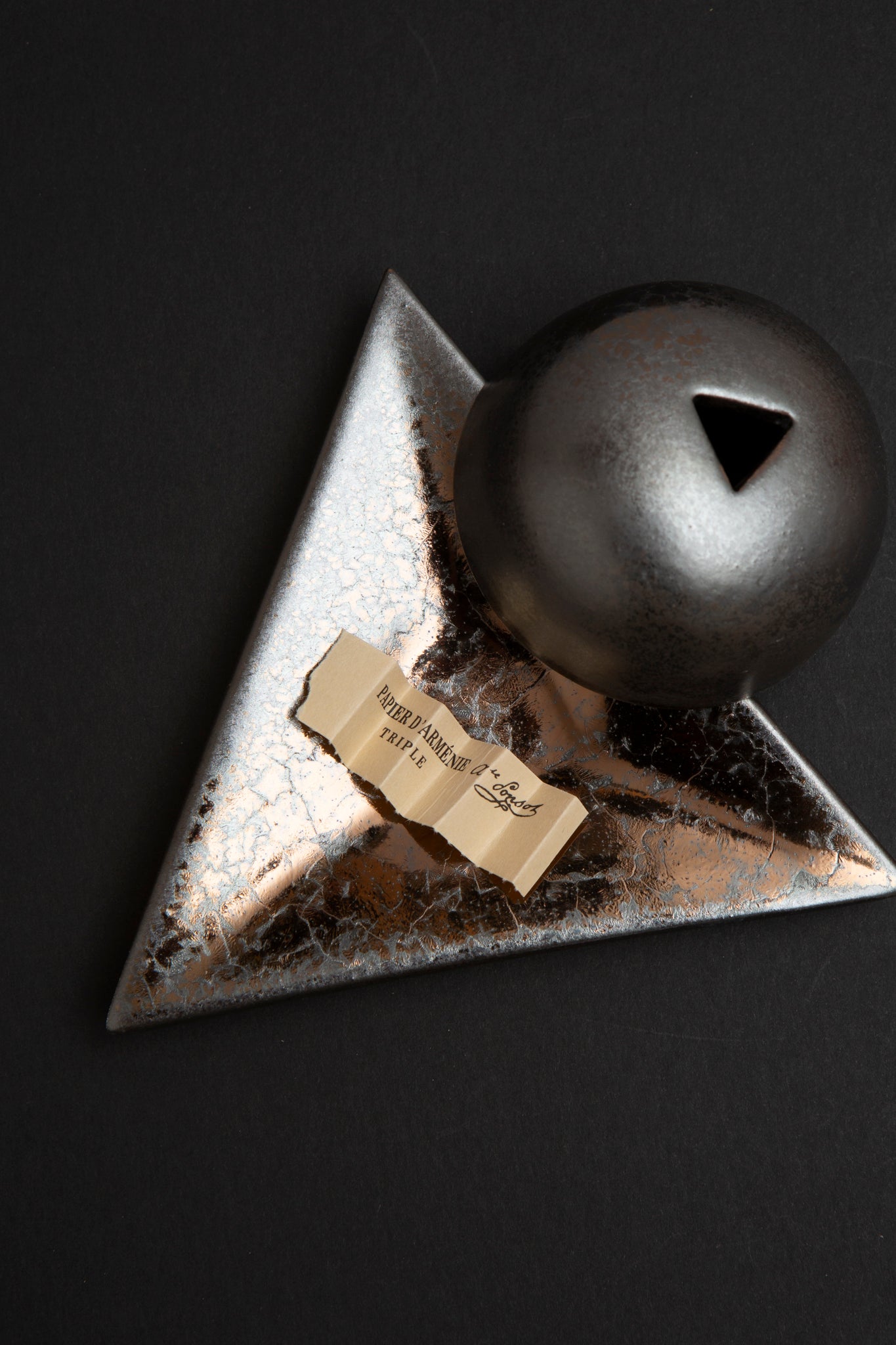 Papier D'Arménie Chrome Incense Burner