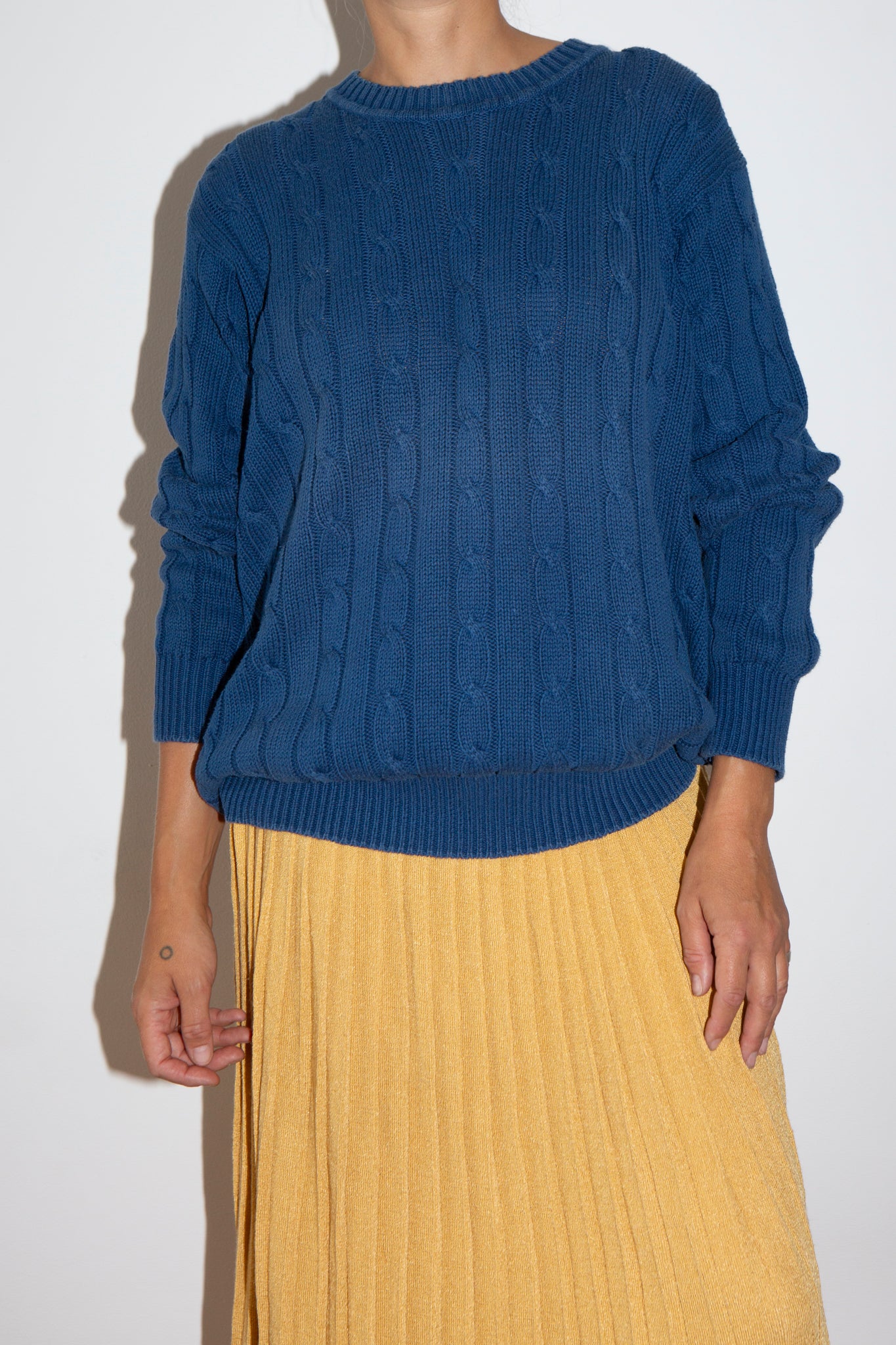 Cotton Cable Knit