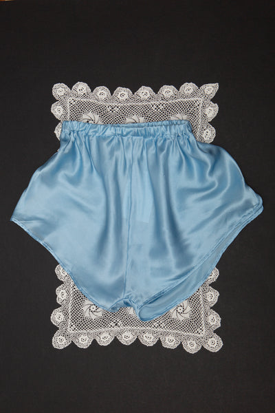 Sky Dead Stock Silk French Nickers