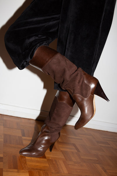 1980s Oscar De La Renta Boot
