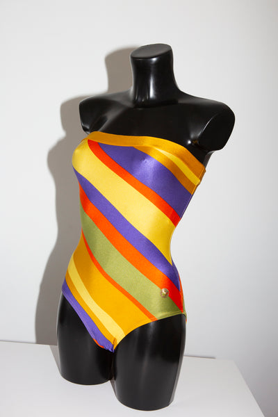 1980s Bandeau Swimsuit