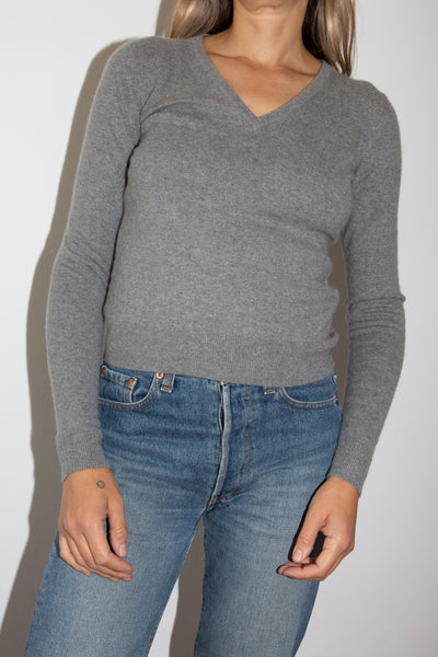 Grey Cashmere Jumper