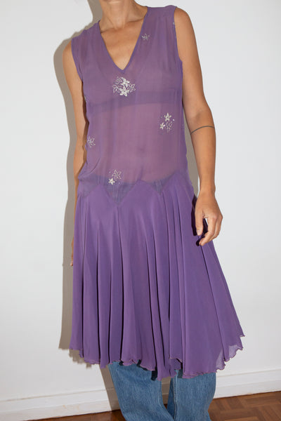 Antique Silk Dress