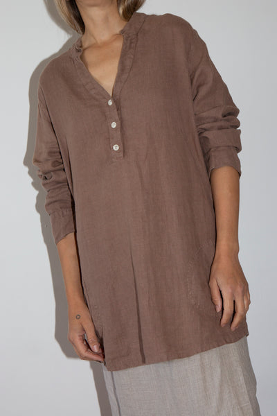 Linen Grandpa Tunic