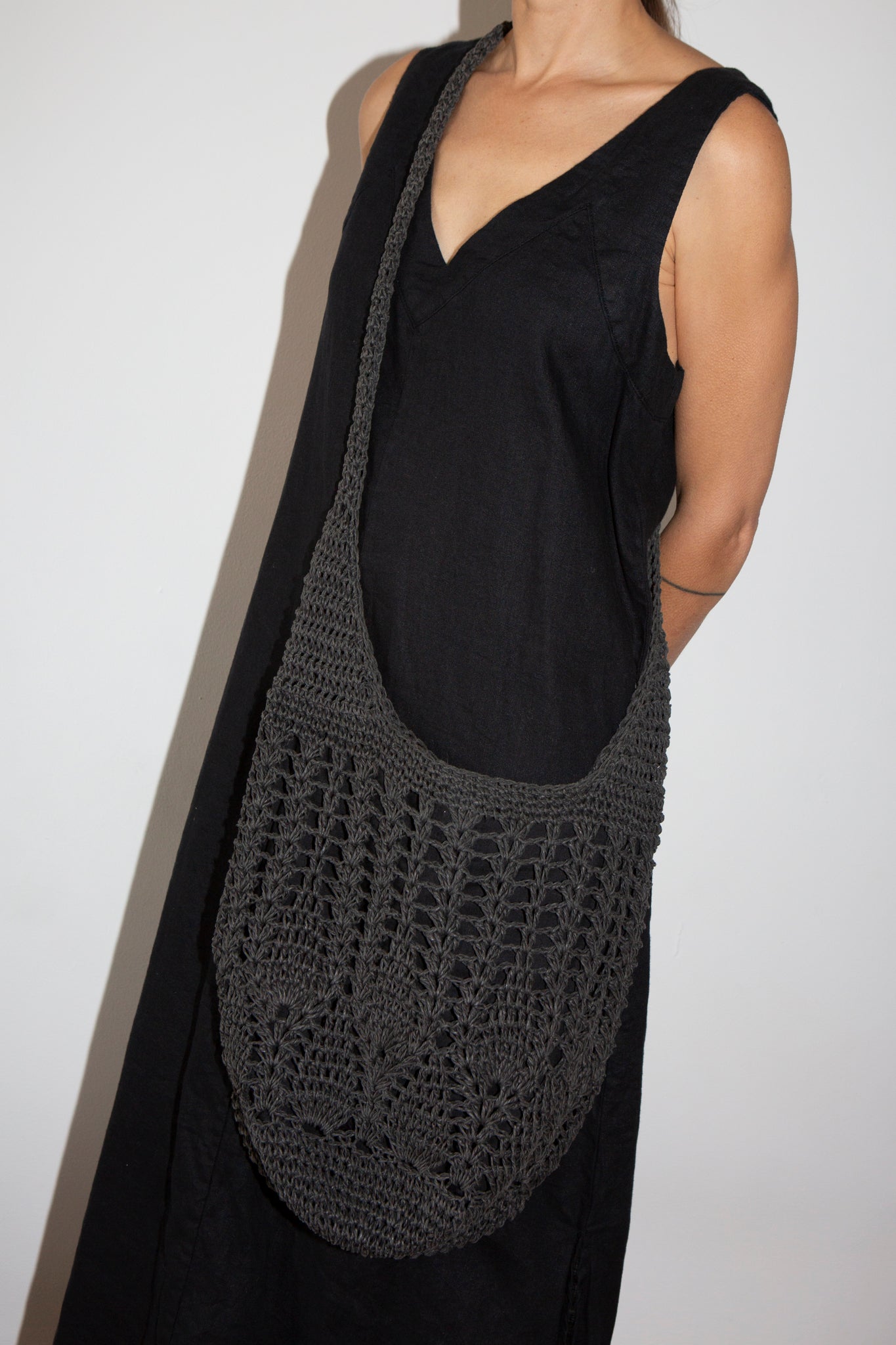 Straw Crossbody Bag