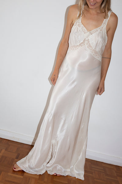 1940s Rayon Slip