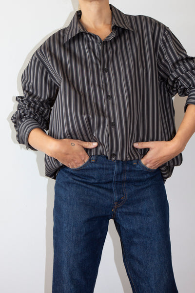 Charcoal Stripe Shirt