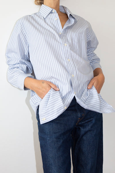 Oxford Blue Stripe Shirt