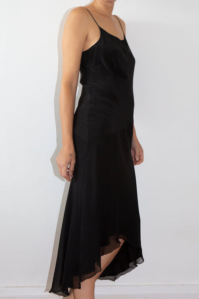 Black Silk Slip