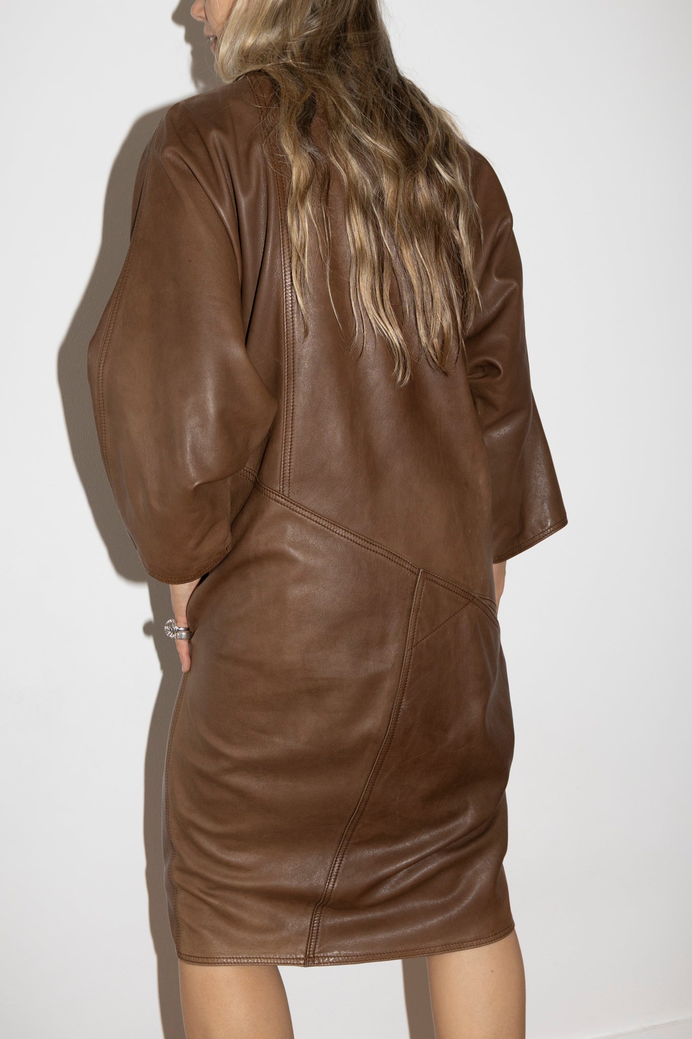 Anne Marie Beretta Leather Dress
