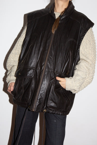Leather Waistcoat